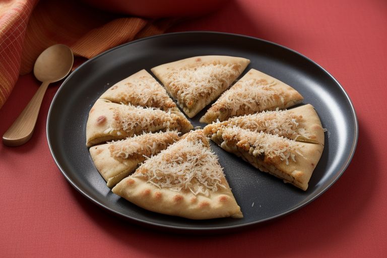 Kaayi Obbattu, a sweet flatbread stuffed with coconut and jaggery